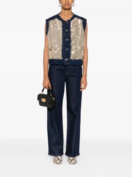 Blugi Ag Jeans cu 5 buzunare albastru