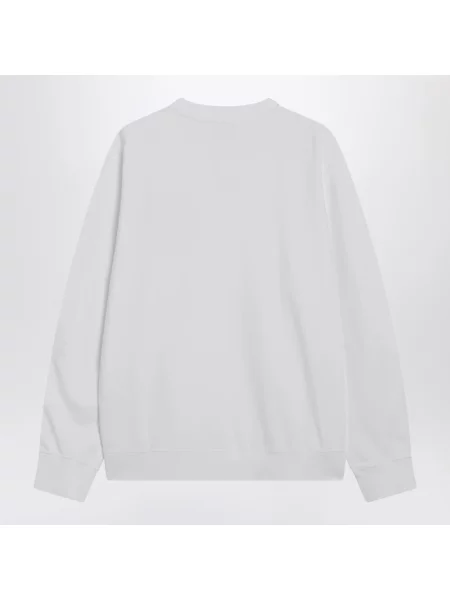 Bluza nierozpinana Givenchy z okrągłym dekoltem biała
