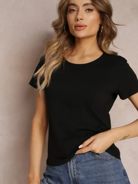 Tricou din Melinthe negru