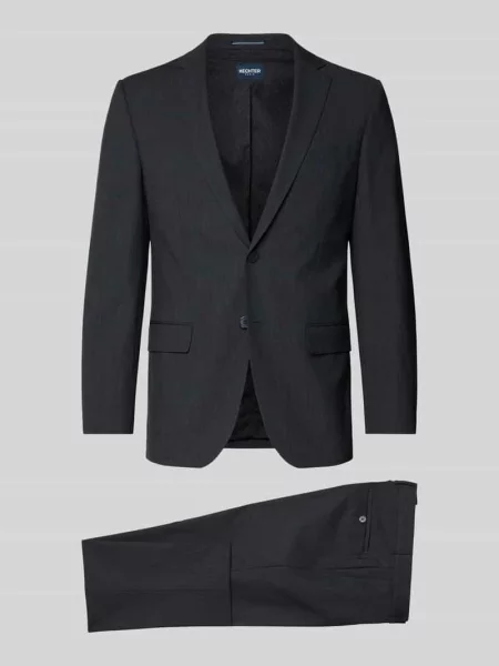 Garnitur o kroju regular fit z dodatkiem żywej wełny Hechter Paris