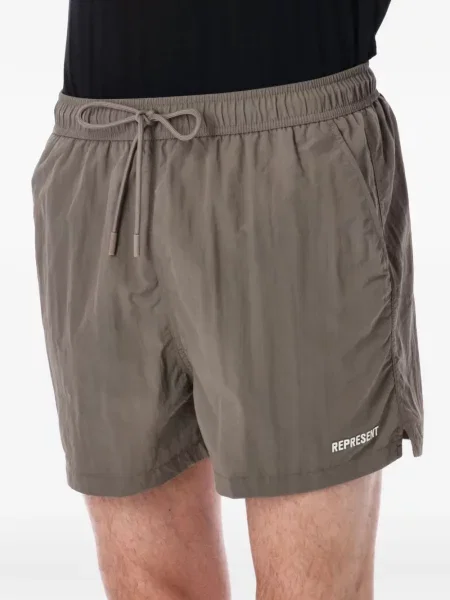 Șnur de strângere slip de baie Represent maro
