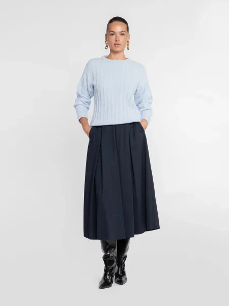 Светр Arber поліестер/акрил блакитний