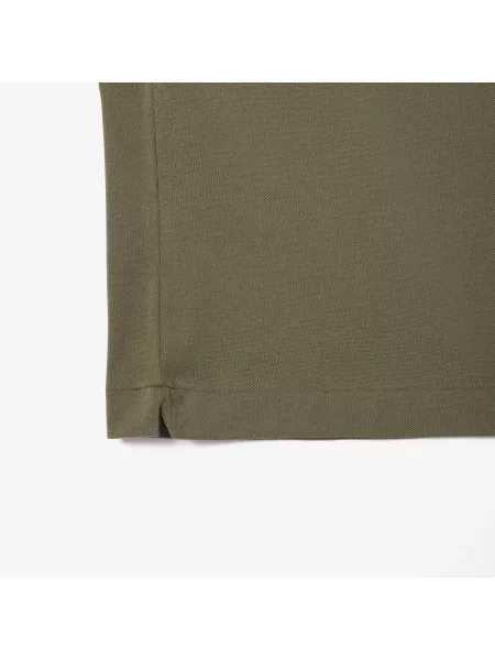 Lacoste Koszulka Polo Oryginał Petit Piqué zielona