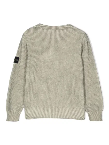 Sweter dziecięcy Stone Island szary