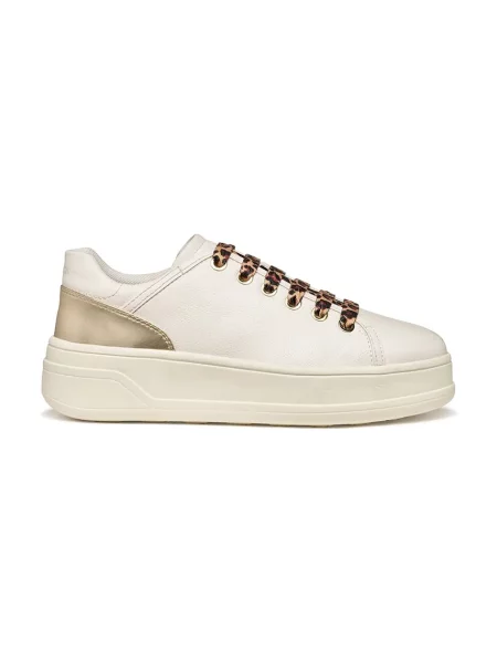 Sneakers Geox D Spherica alb