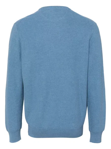 Klasický svetr Polo Ralph Lauren se vzorem rybí kosti modrý