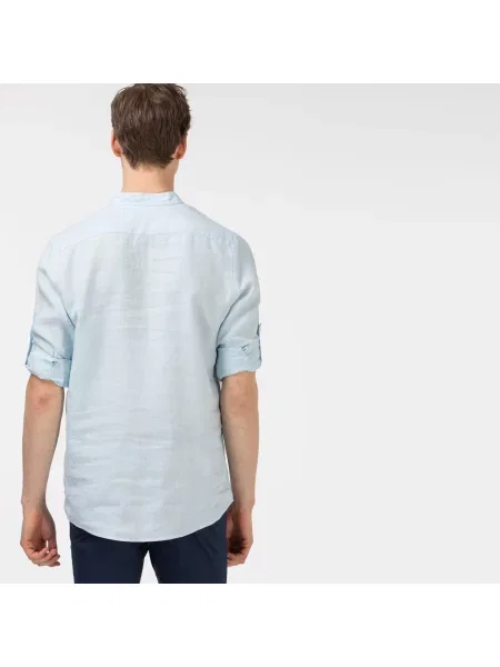 Lacoste сорочка чоловіча блакитна
