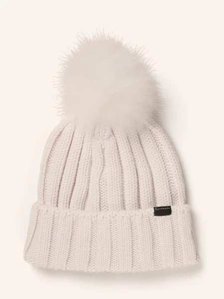 Woolrich Čepice krémová