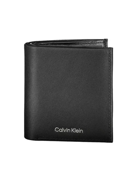 Portfel Calvin Klein skórzany czarny