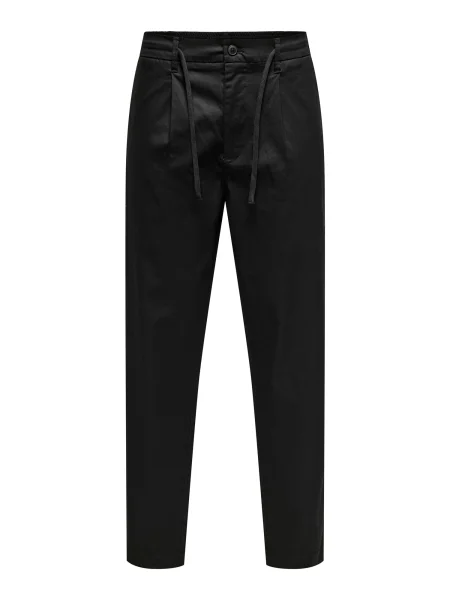 Only & Sons Pantaloni eleganți ONSCoil' negru