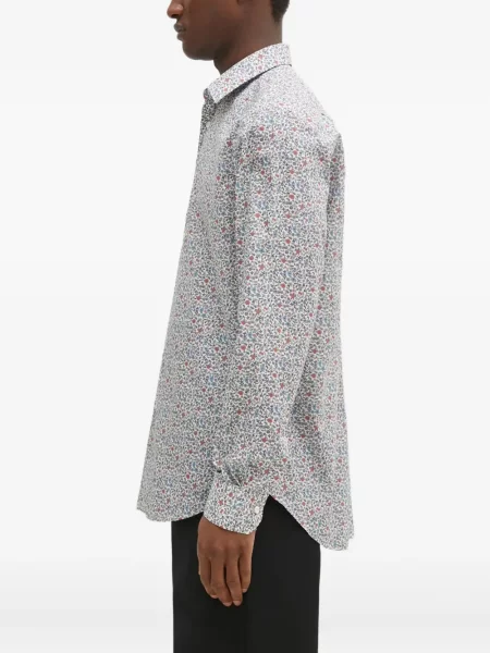 Cămașă Paul Smith cu model floral cu imagine albastru