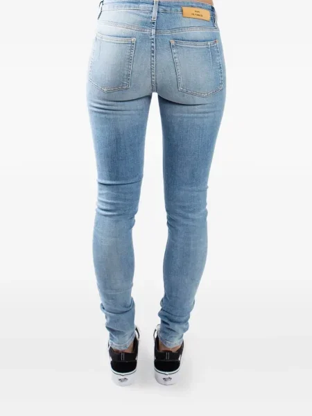 Blugi skinny Won Hundred albastru