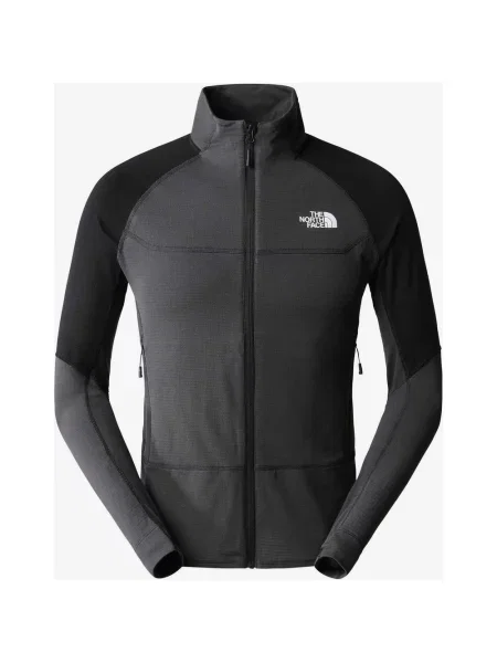 Polar The North Face Bolt z zamkiem błyskawicznym na całej długości szaro-czarny XL czarna