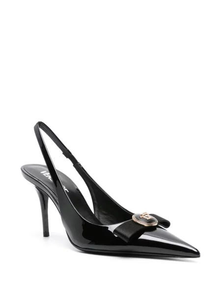 Bateliai Versace slingback juoda