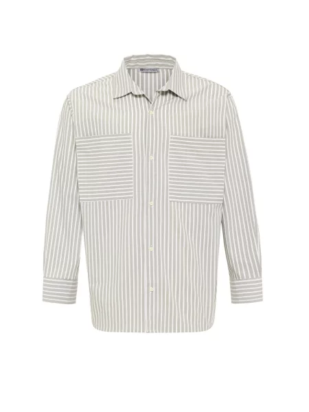 Dandalo Košile khaki bílá