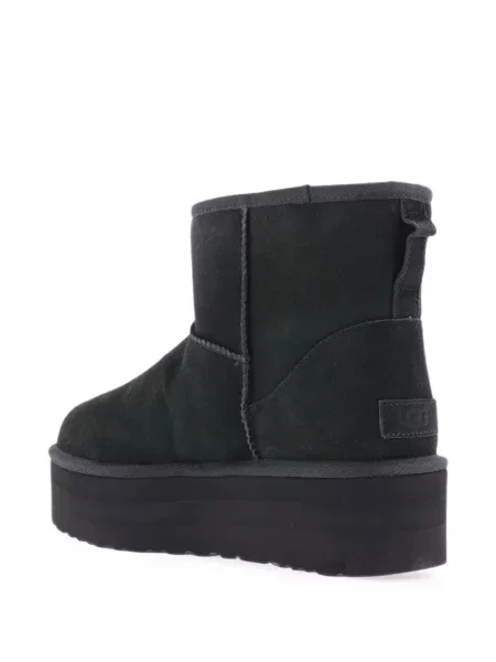 Cizme scurte Ugg cu platformă verde