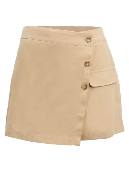 Influencer Pantaloni cămilă maro