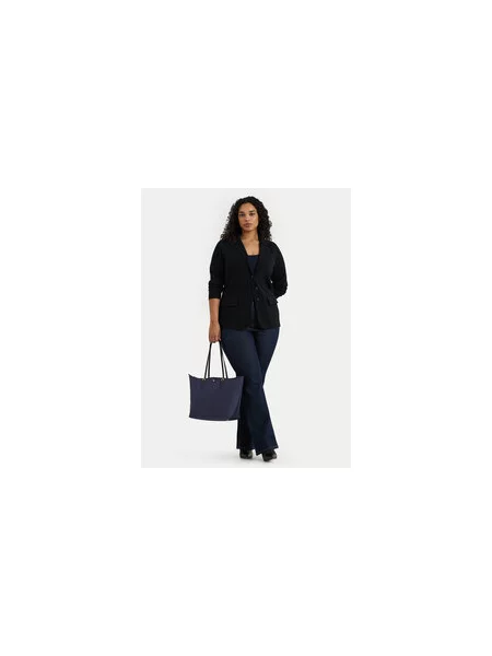 Shopper kabelka Lauren Ralph Lauren modrá