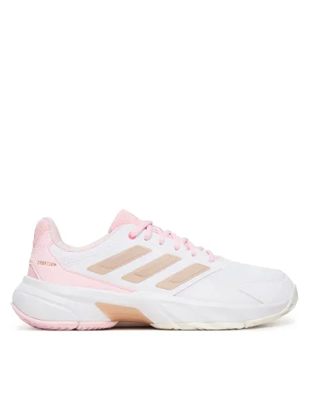 Adidas Обувки за тенис Courtjam Control 3 бял
