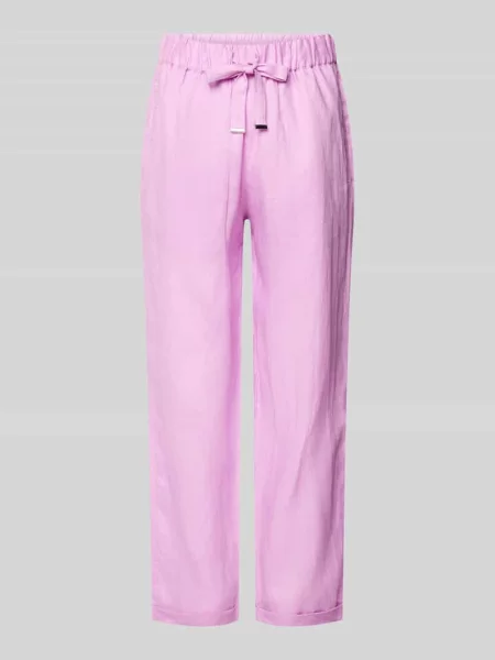 Boss Orange spodnie dresowe gładkie różowy