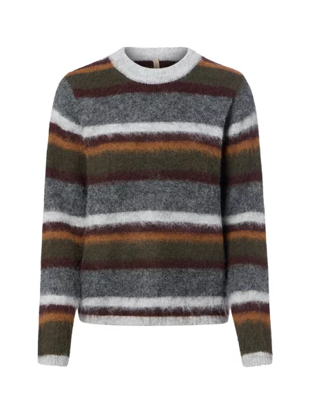 Soyaconcept® Sweter z domieszką wełny Kobiety wielokolorowy S