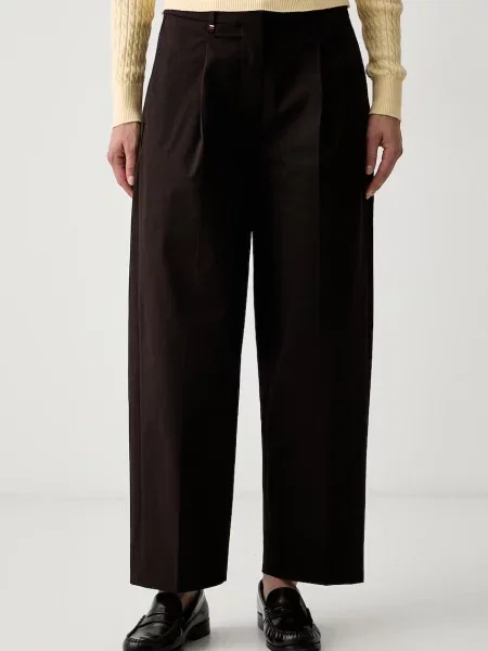 Tommy Hilfiger pantaloni pentru femei cu maro