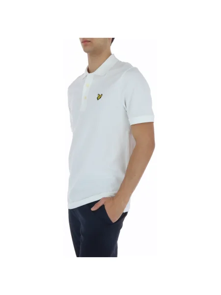 Polo majica Lyle & Scott bela