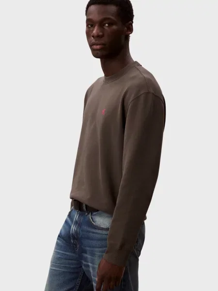 Світшот Calvin Klein Jeans коричневий