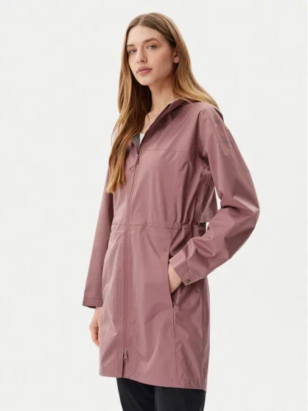 Dežna jakna Columbia vijolična