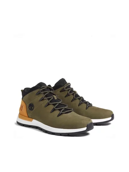 Členkové topánky Timberland zelená