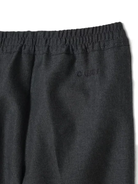 Spodnie dziecięce Gucci szare