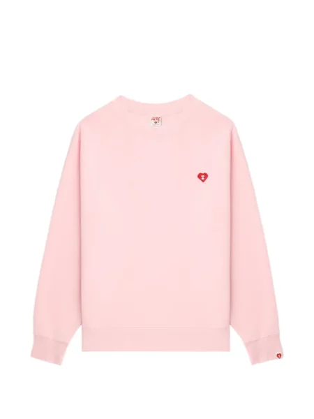 Суитчър Apee™ By *a Bathing Ape® със сърца розово