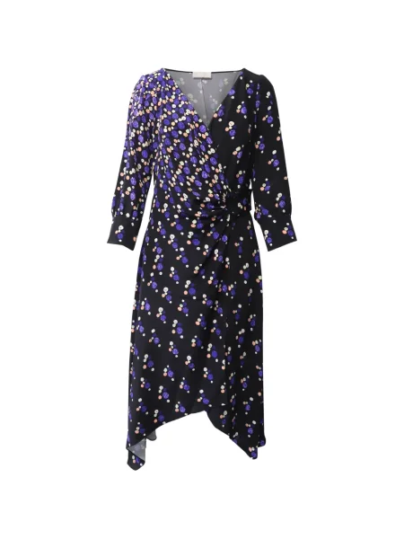 Rochie midi Peter Pilotto cu imagine până la genunchi de costum negru