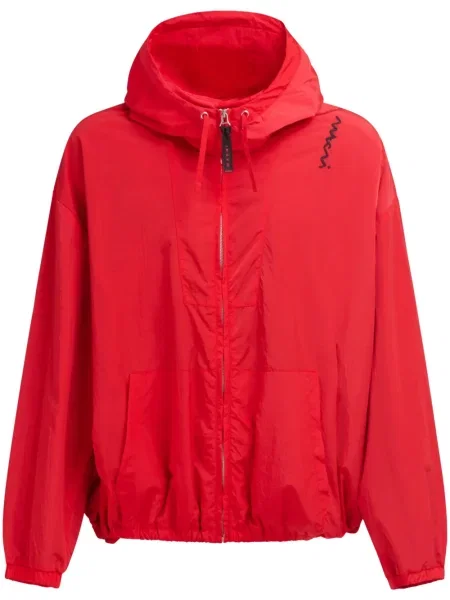 Geacă Marni cu broderie cu glugă