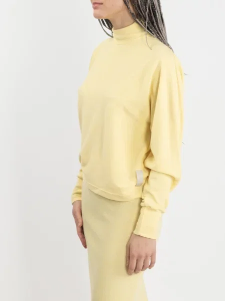 Водолазка Elegante віскоза/поліестер жовтий