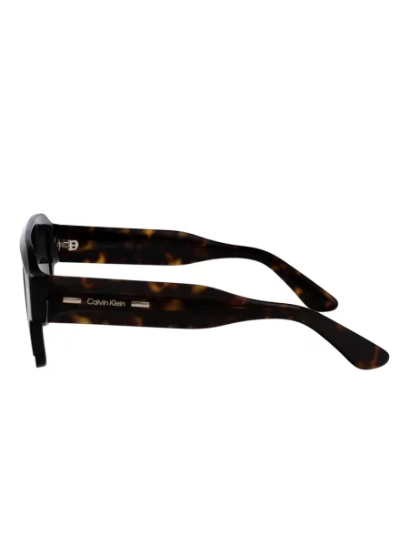 Ochelari de soare Calvin Klein maro