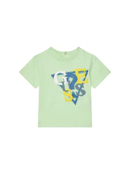 Guess Футболка Regular Fit зелений
