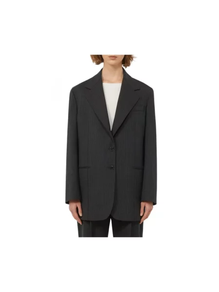 Marynarka Weekend Max Mara wełniana szara