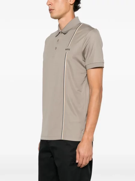 Tricou polo Boss cu imagine