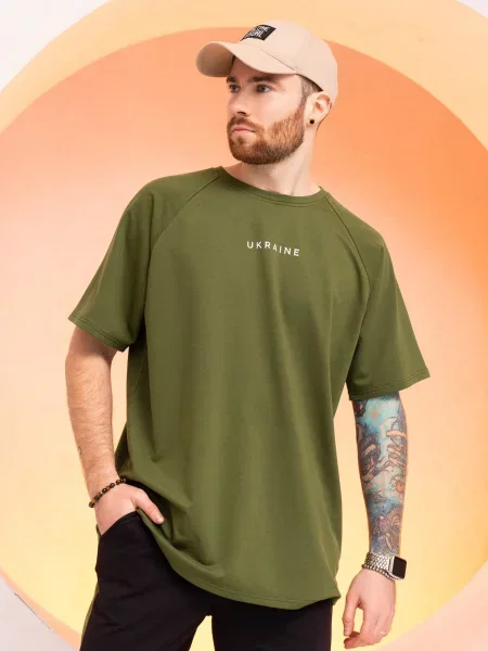 ISSA Plus Футболка без підкладки хакі