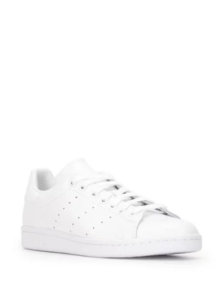 Sneakerși Adidas Superstar cu șireturi din dantelă alb