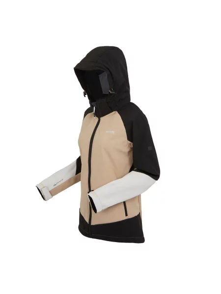 Kurtka softshell z kapturem Regatta Desoto X czarna