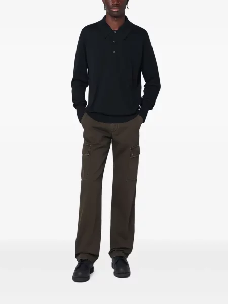 Поло тениска John Smedley черно