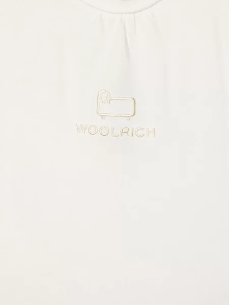 Tricou copii Woolrich alb