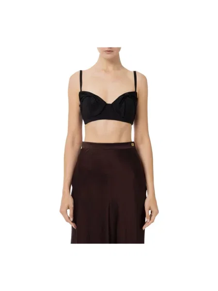 Top Elisabetta Franchi negru
