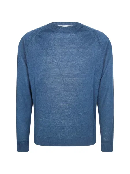 Pulover Daniele Fiesoli tricotate albastru