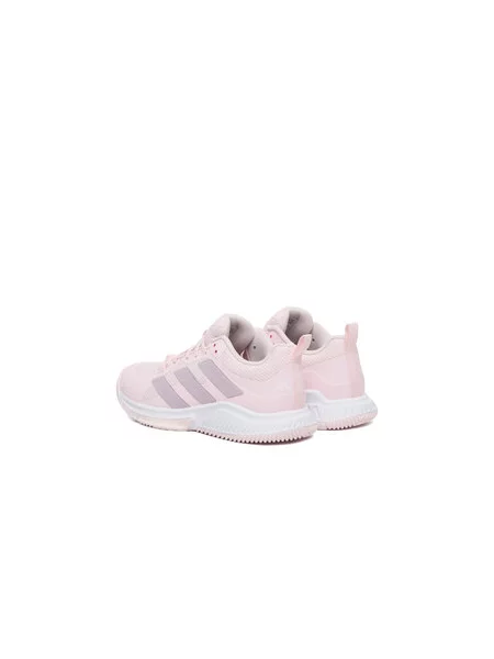 Adidas Halové topánky Court Team Bounce Shoes Svetloružová biela