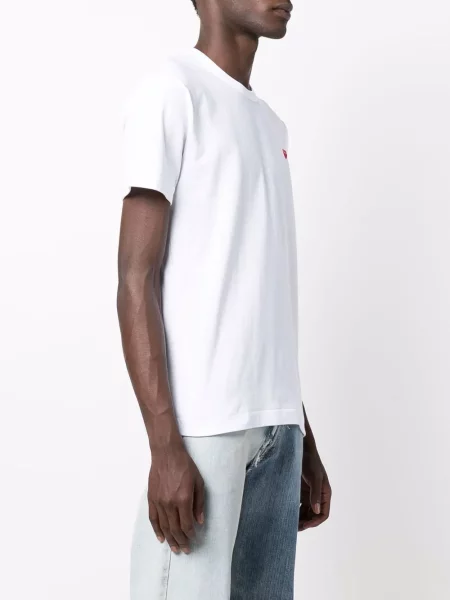 Koszulka Comme Des Garcons Play biała