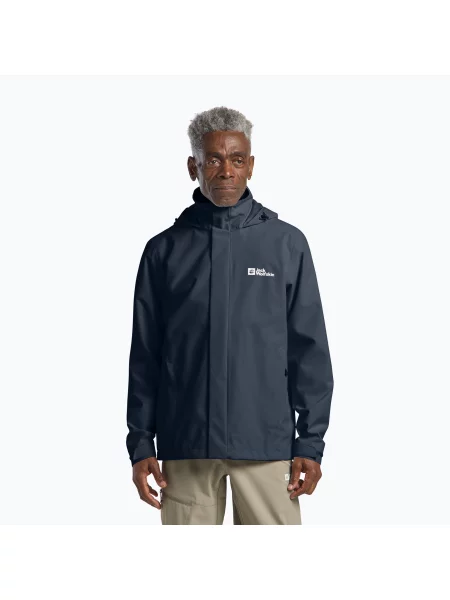 Kurtka przeciwdeszczowa Jack Wolfskin Trailtime 2L midnight sky