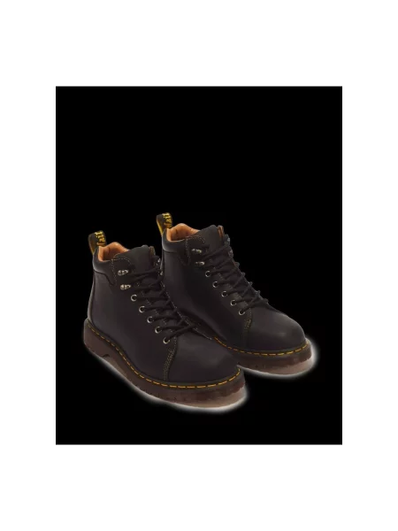 Pantofi Dr. Martens cu legături negru